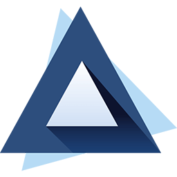 A blue triangle, part of the Guaranteed Completions Logo