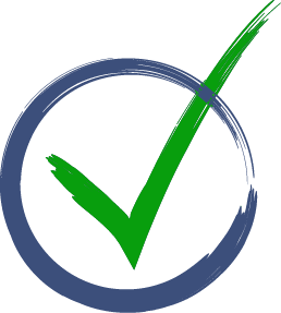 A checkmark representing the benefits to the Producer